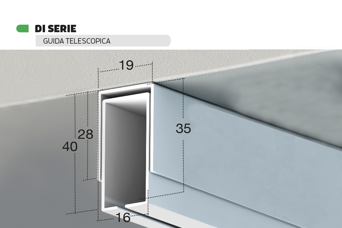 Guida telescopica