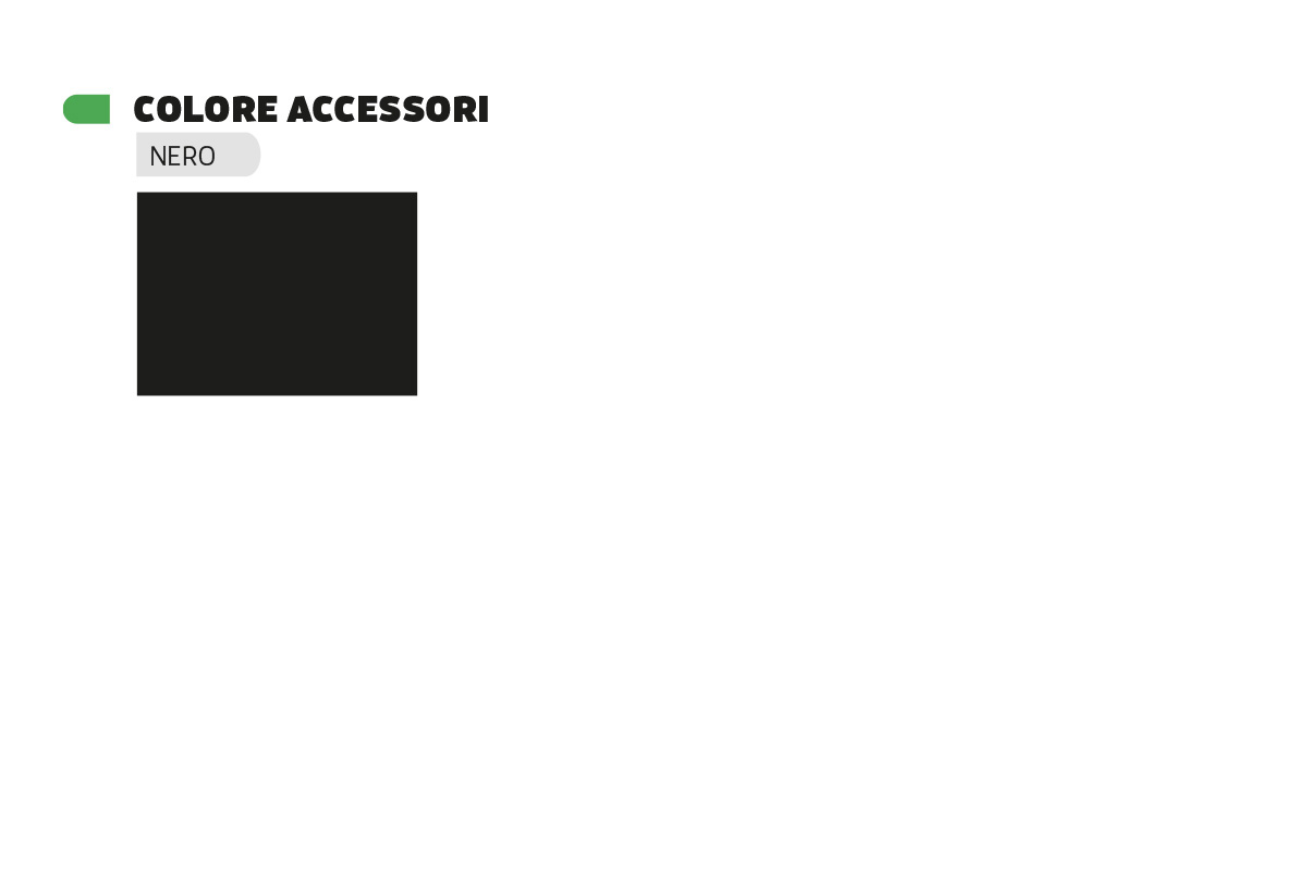 Colore accessori nero