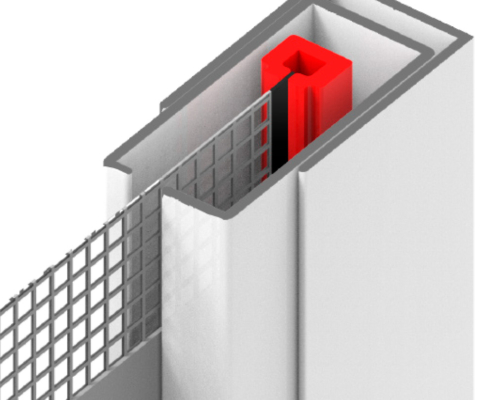 Particolare zip verticale Particolare zip verticale