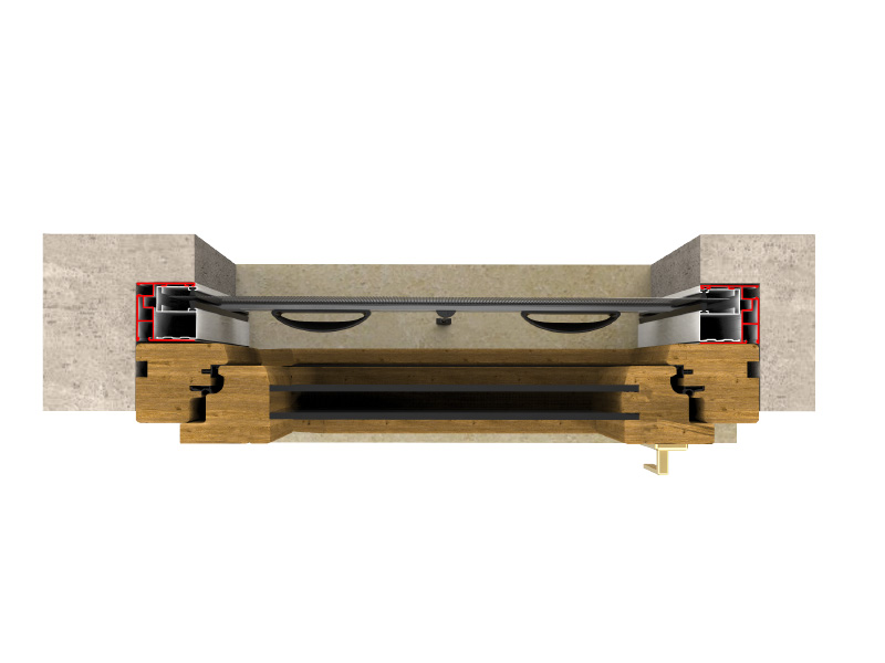 incasso c doubleface unika 45 verticale